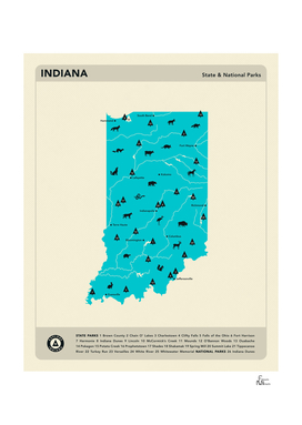 Indiana Parks - Blue