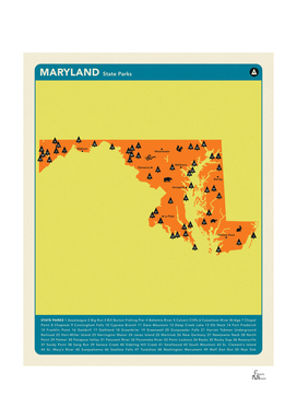 Maryland Parks - Orange