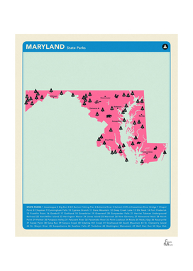 Maryland Parks - Pink