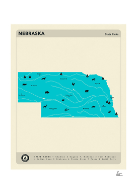 Nebraska Parks - Blue