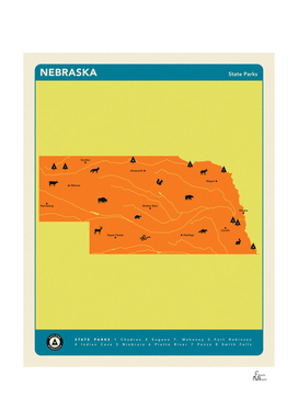Nebraska Parks - Orange