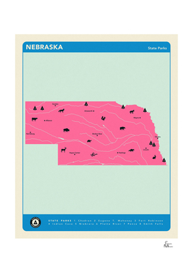 Nebraska Parks - Pink