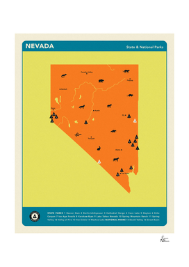 Nevada Parks - Orange