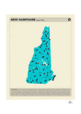 New Hampshire Parks - Blue