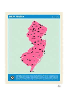 New Jersey Parks - Pink