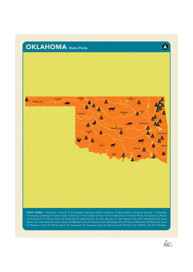 Oklahoma Parks - Orange