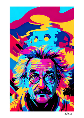 Colorful Thinkers (Einstein)