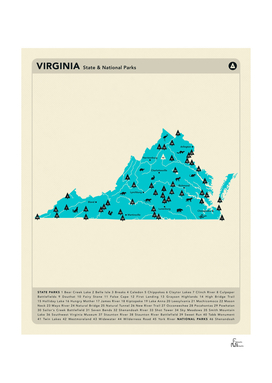 Virginia Parks - Blue