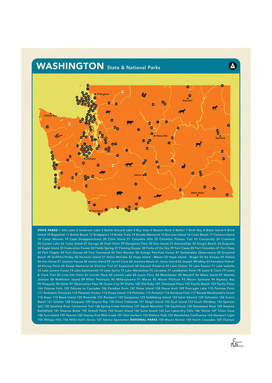 Washington Parks - Orange
