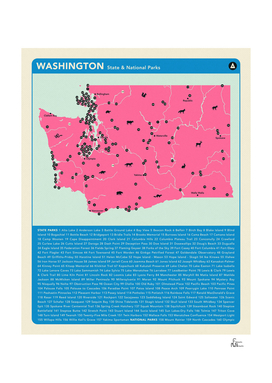Washington Parks - Pink