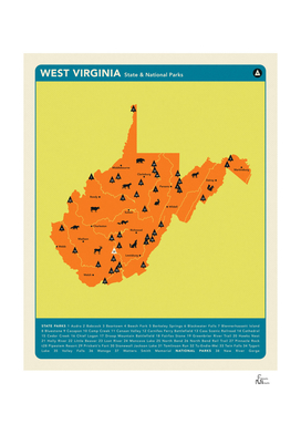 West Virginia Parks - Orange