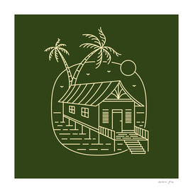 Tropical Beach House