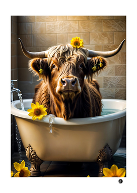 Cow bathroom funny