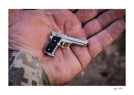 Miniature Beretta Handgun