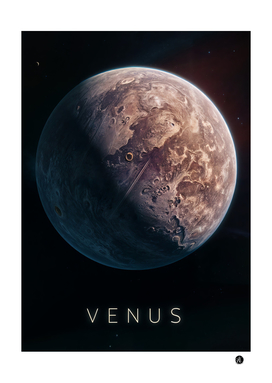 Venuss planet in space