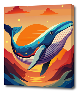 Colorful Whale