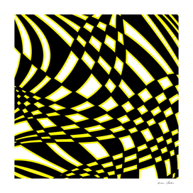 Abstract pattern - yellow
