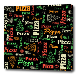 Pizza modern pattern
