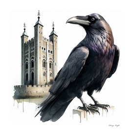 Crow, Tower of London