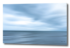 Abstract seascape-long exposure atlantic ocean