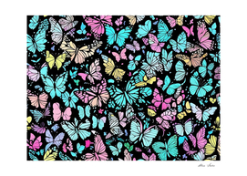 Colorful Butterflies Pattern