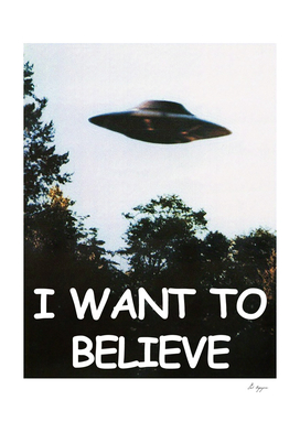 I want to believe UFO