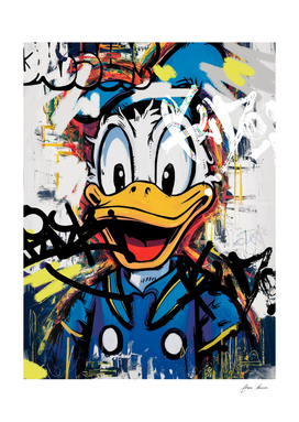 donald duck street art