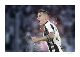 Paulo Dybala Juventus illustration