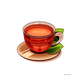 tea logo art
