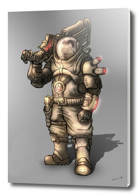 Spaceman soldier