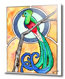 Quetzal Watercolor