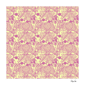 Yellow Bubblegum (Candy pattern)