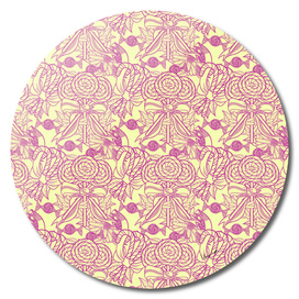 Yellow Bubblegum (Candy pattern)