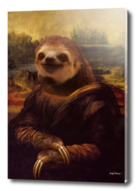 Sloth Mona Lisa
