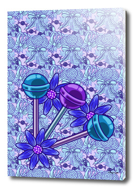 Long Blueberry Fun PLUS (Candy Pattern)