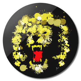 paint drop Lion