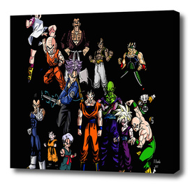 Dragonball Z collage Collage