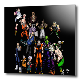 Dragonball Z collage Collage