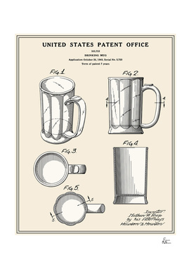 Beer Mug Patent