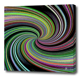 Abstract Colorful Twirl