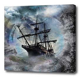Pirate Ship Rough Storm