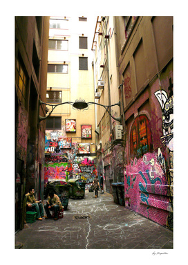 Graffiti lane, Melbourne