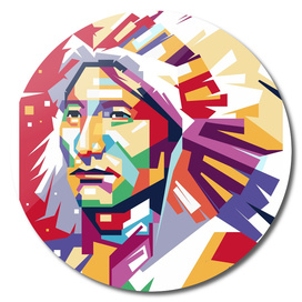Apache in WPAP art