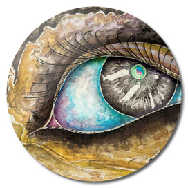 Watercolor Eye A-1