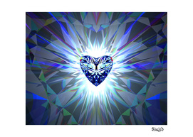 Heart Jewel - Blue