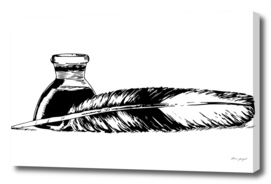 Ink feather