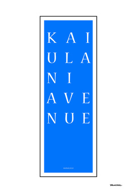 Kaiulani Avenue - Honolulu