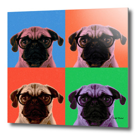 Geek Pug 4 colors