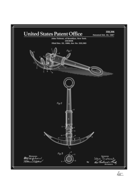 Anchor Patent - Black