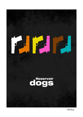 Reservoir Dogs - minimal movie poster - #2